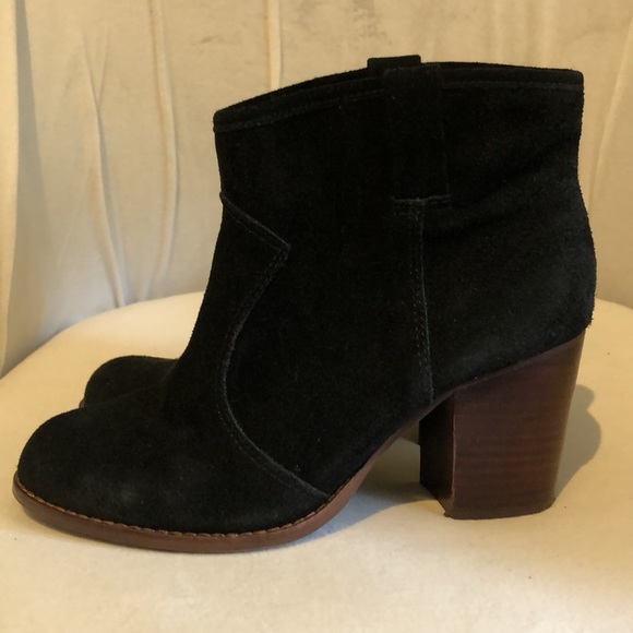 Splendid Black Suede Booties - Picture 5 of 8